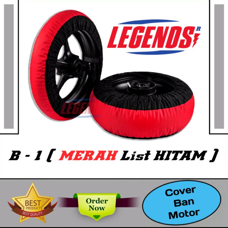 Cover Sarung Ban Motor Srandar / Metik / Bebek / Sport / Balap / Bore up / Drag / Road Race / Trail / XMAX / TMAX