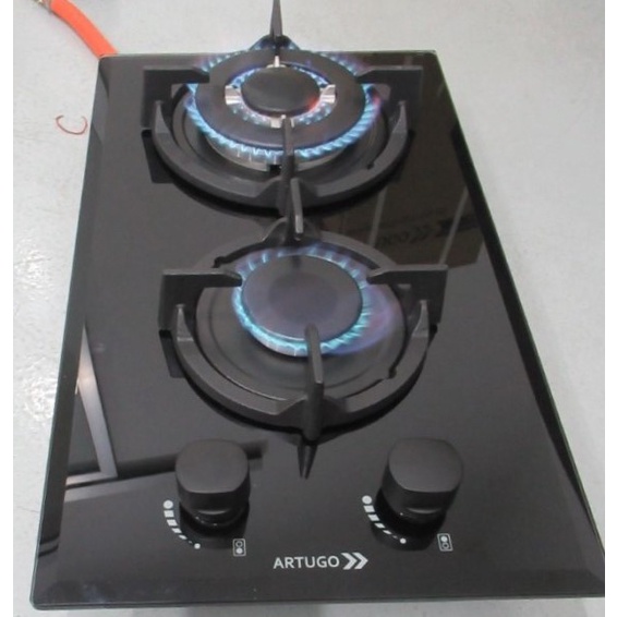 Artugo Built In Glass Gas Hob/Kompor Tanam Gas AH 230 CB Panjang 30cm