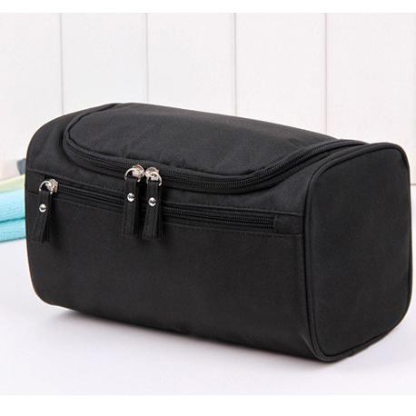 Grab Medan Tas Travel Toiletries Organizer Portable - F119 - Black