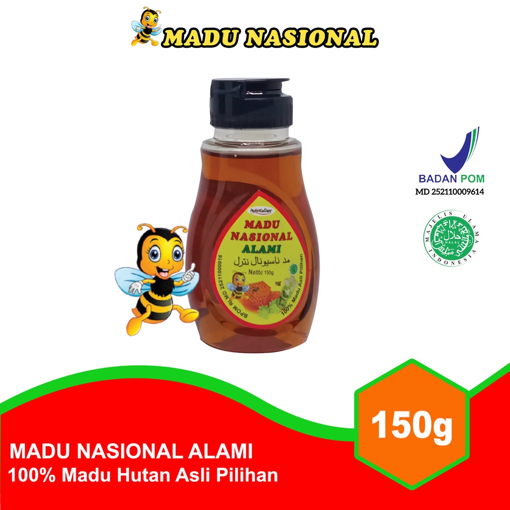 

Madu Nasional Alami 150 Gram ASLI Madu Sidr + Madu Hutan Kalimantan