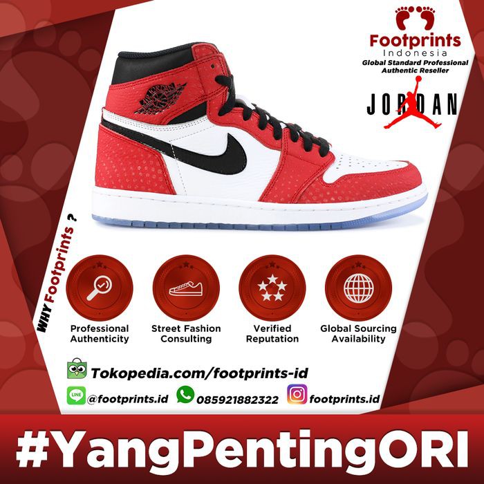 air jordan spiderman harga