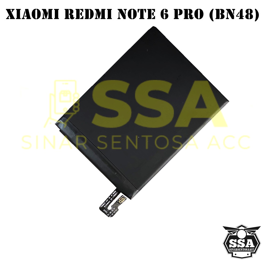 Baterai Xiaomi Redmi Note 6 Pro BN48 RedmiNote6 XiaomiNote6Pro Note6Pro Redmi BN 48 Original OEM Batu Batere Batre Battery Batrai Batrei ori hp Xiao Mi Garansi