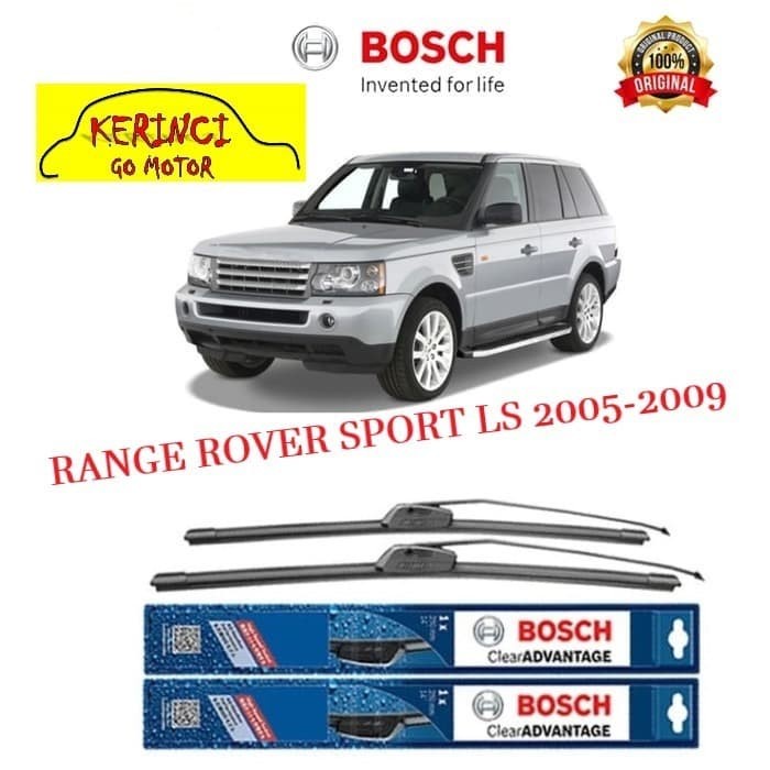 WIPER BOSCH CLEAR ADVANTAGE RANGE ROVER SPORT LS 2005-2009 22&quot; &amp; 21&quot;