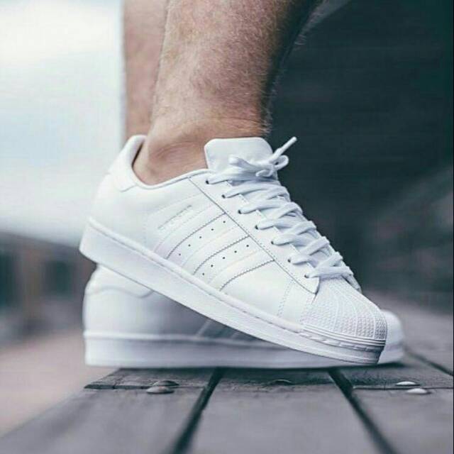 adidas pure white