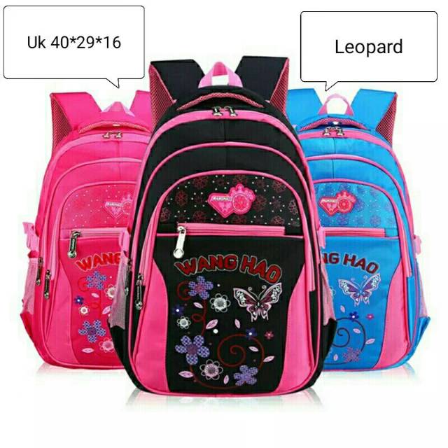 WAISTBAGS {{BISA COD}}TAS RANSEL ANAK SEKOLAH SD/SMP WANGHAO