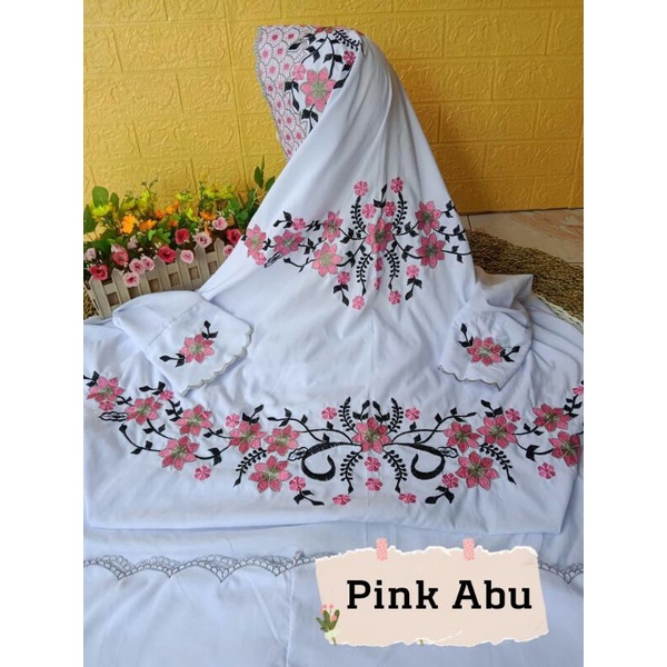 mukena santri mukena lajuran mukena terusan dewasa