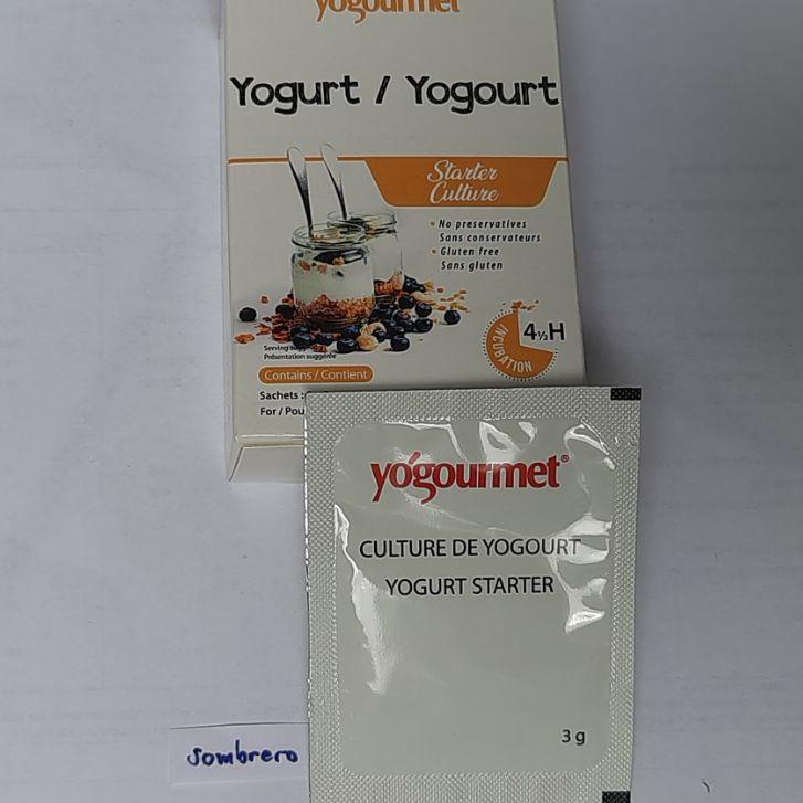 

Trendy Bibit Yoghurt Kering / Dried Yogurt Starter Yogourmet Import Asli Canada