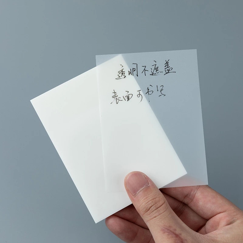 50 Pcs Stiker Transparan Dengan Perekat Untuk Dekorasi Diary / Scrapbook