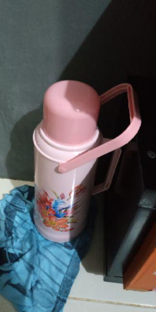 Thermos Air Panas 2 Ltr Vacuum Flask Corona Cn 50 Handle Lion Star - Only Gojek Grab