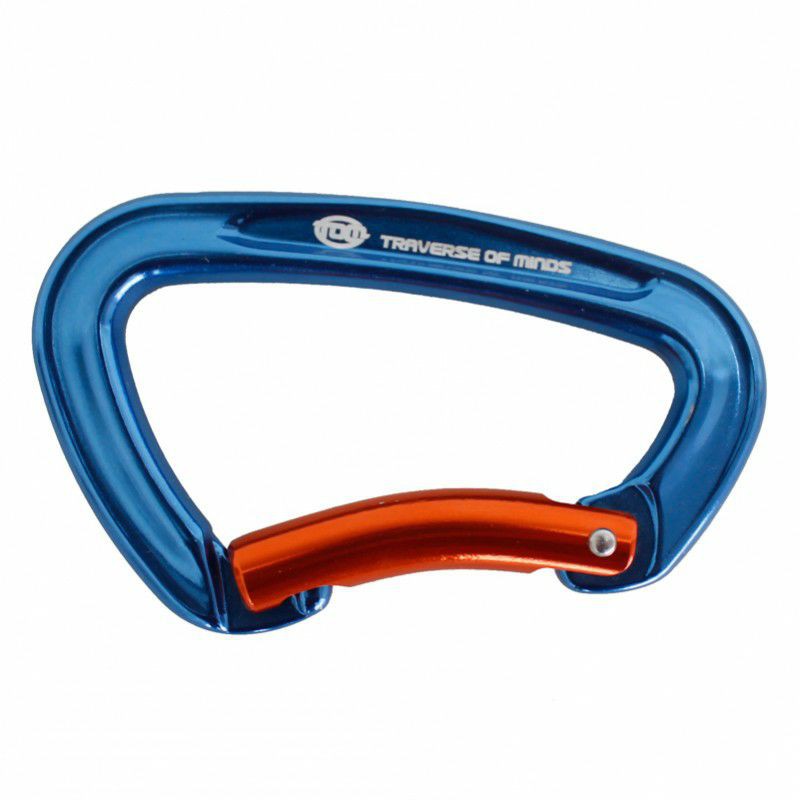 Carabiner tom consina snap bent gate alloy alumunium panjat tebing runner wall climbing flying fox