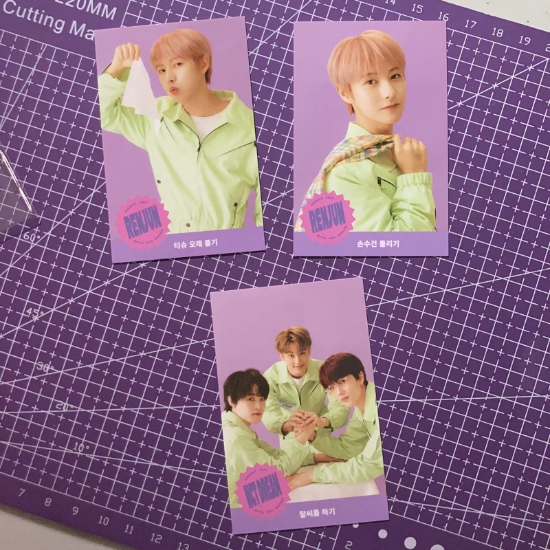 game card sg21 nct dream renjun