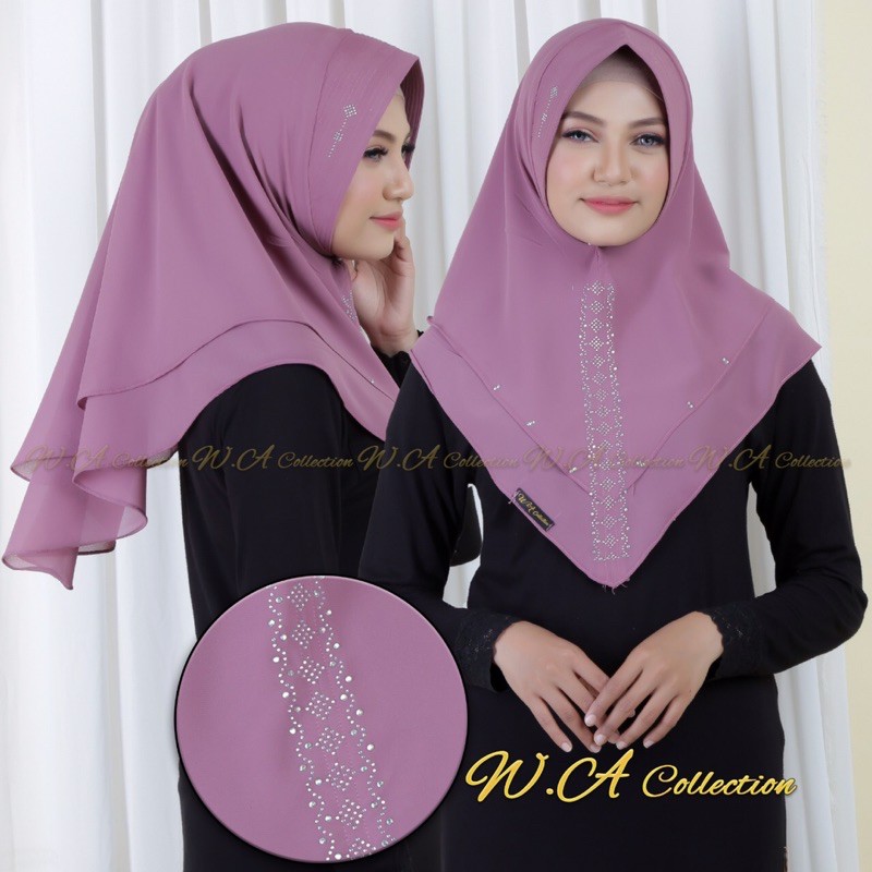 W.A | Khimar MINI PAYET ceruty babydoll