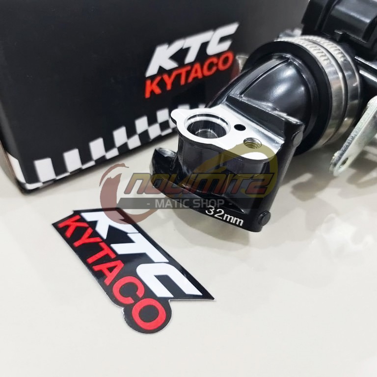 Throttle Body Pipa Gas Hawa Udara KTC Kytaco Racing 32mm Yamaha NMAX