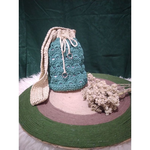 TAS RAJUT WANITA/TAS SERUT BULAT