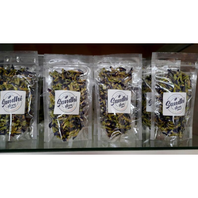 

Bunga Telang / Telang Kering Teh Biru Dried Butterfly Pea Flower 10gr