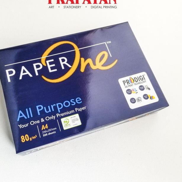 

❅ Kertas HVS Paper One A4 80 grm / Kertas Print / Kertas foto copy ✰