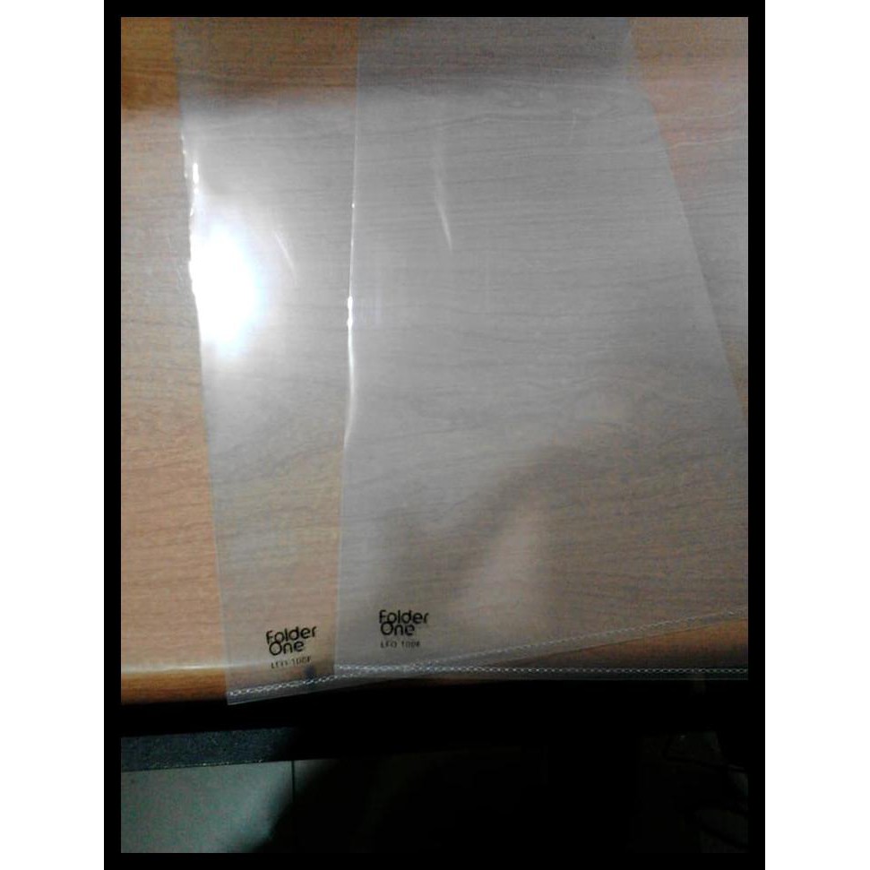 

TERLARIS! CLEAR HOLDER / MAP BENING UKURAN FOLIO (F4) FOLDER ONE