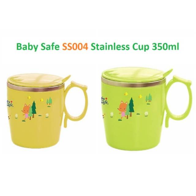 BABY SAFE STAINLESS CUP GELAS MINUM BAYI