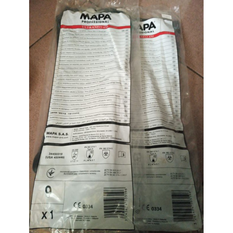 Sarung tangan gloves MAPA 415