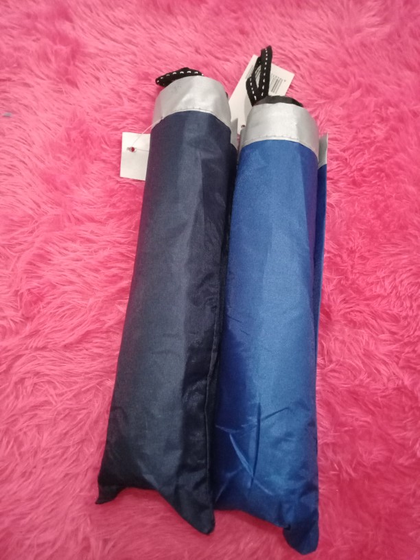 Payung Lipat 3 Polos Warna Warni