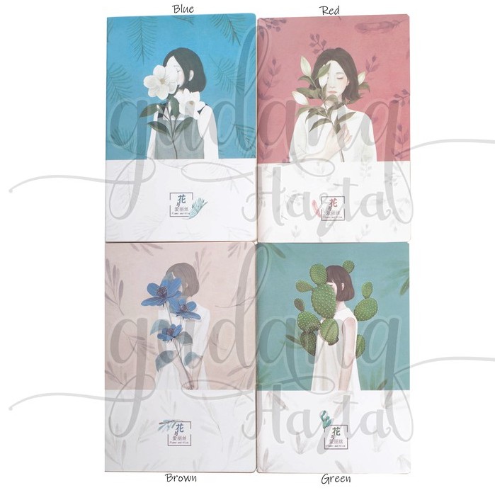 

Notebook Fruit Flower Girl Buku Tulis Catatan Note Lucu GC 308055