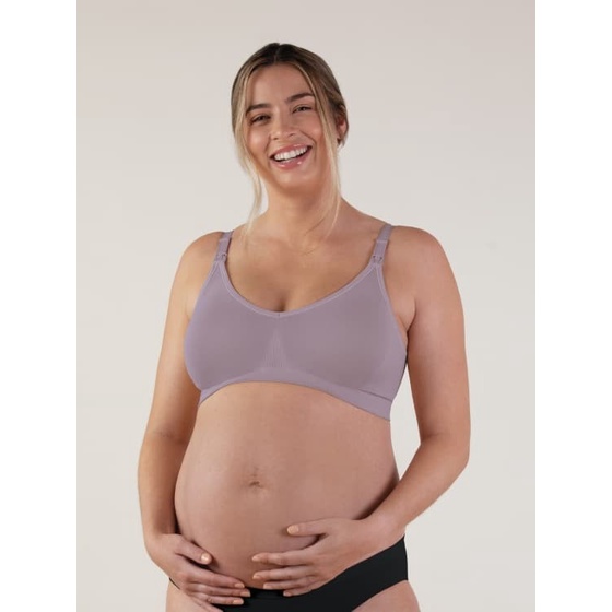 Bravado Designs Body Silk Seamless Nursing Bra - Grey Orchid | Bra Menyusui