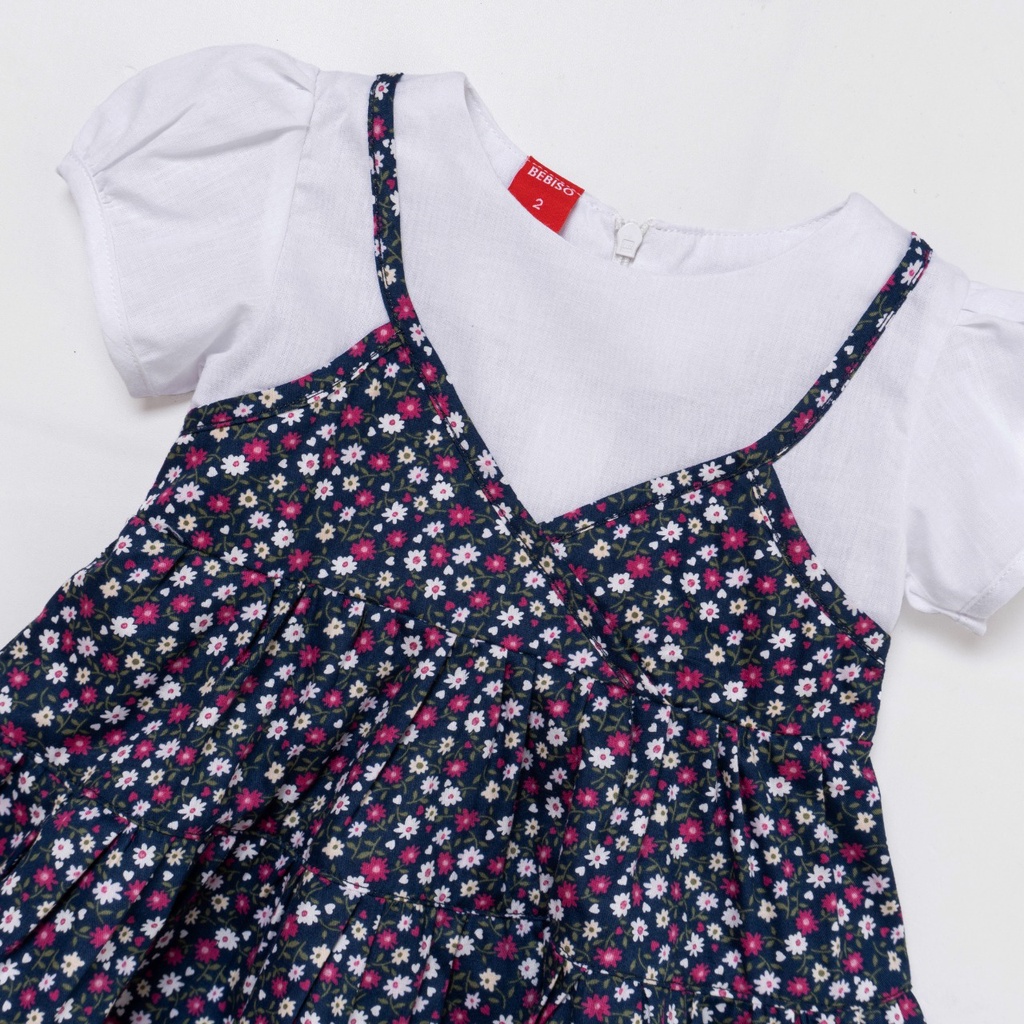 BEBISO DRESS RIM ANAK PEREMPUAN / DRESS ANAK PEREMPUAN