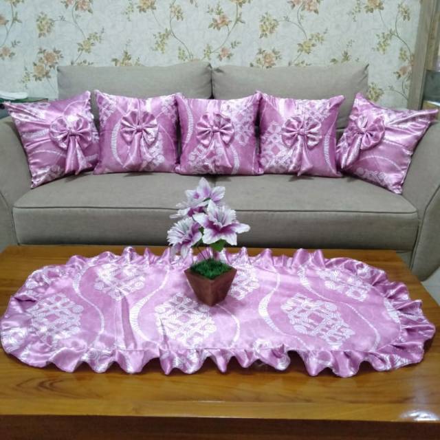 SARBAN (SARUNG BANTAL BATIK VITA PUTIH PINK)