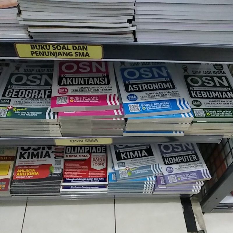 SIAP JADI JUARA OSN MATEMATIKA FISIKA EKONOMI KIMIA AKUNTANSI ASTRONOMI BIOLOGI GEOGRAFI KIMIA SMA BUKU OSN SMA-2