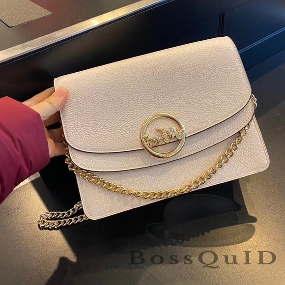 Coach Jade Flap Crossbody Chalk Multi