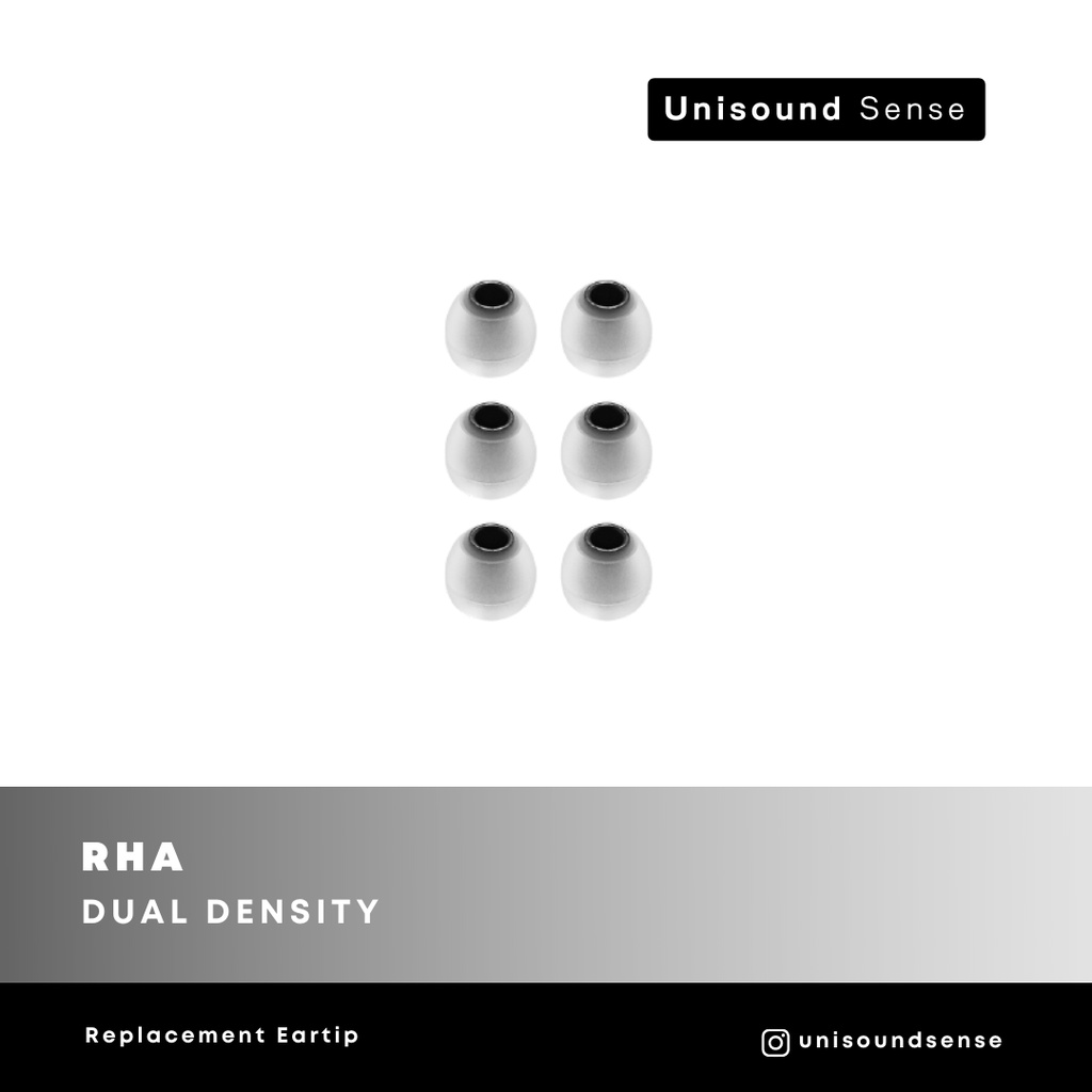 RHA Dual Density Eartips for In Ear Earphone