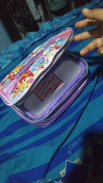 Ready 6 Warna..yooyee Lunch Box Kotak Makan Bekal 3 Sekat Anti Tumpah