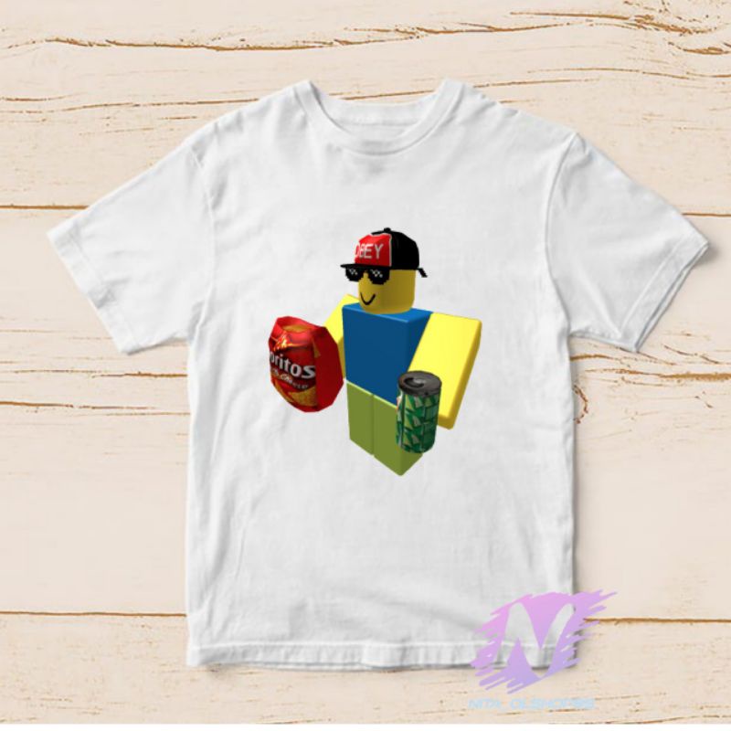 kaos anak roblok minicraft baju roblox