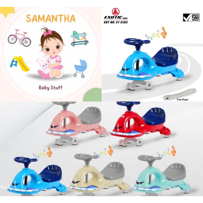 SWING CAR EXOTIC ET 3102 MOBIL MAINAN