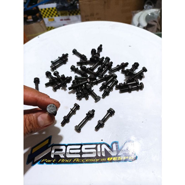 baut standar tengah vespa super sprint px excel model lobo original