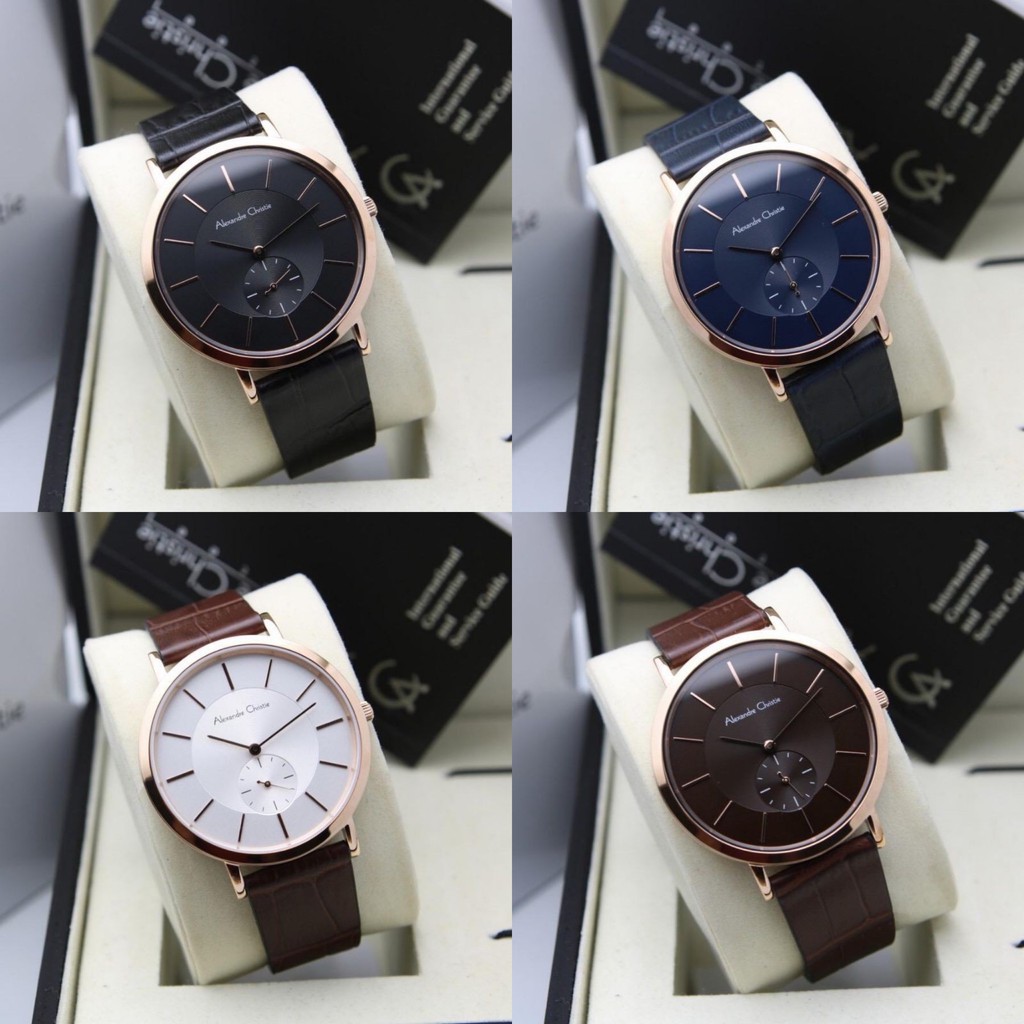 JAM TANGAN ALEXANDRE CHRISTIE PRIA AC 8575 MS ORIGINAL