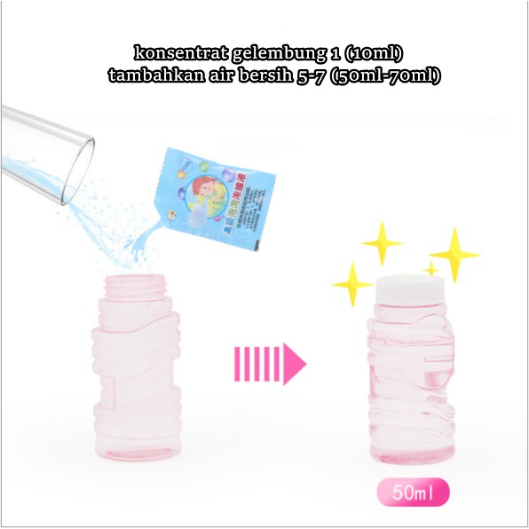 refill bubble camera bubble gun 10ml - bubble water concentrate 10 ml - isi ulang camera bubble