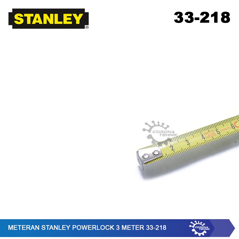 Stanley PowerLock 3 Meter 33-218 - Meteran