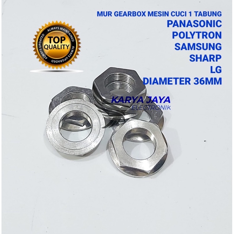 Mur Gearbox mesin cuci 1 tabung | Top Loading