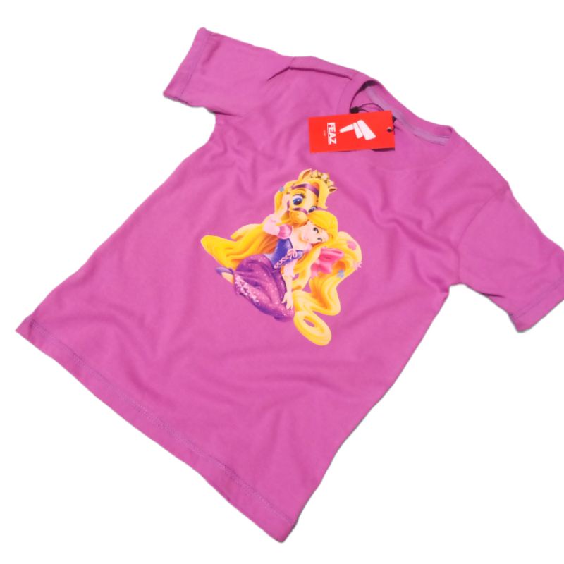 KAOS ANAK DAN DEWASA RAPUNZEL