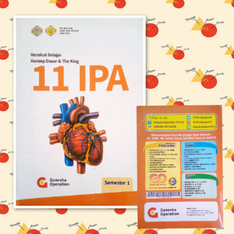 Buku koding GO 11 IPA/ The King GO Ganesha Operation 11 IPA