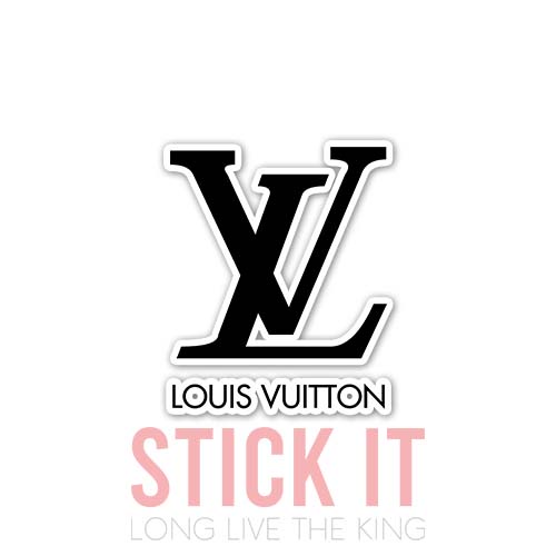 

Stiker Louis Vuitton sablon setrika DTF kaos baju sticker fashion 66