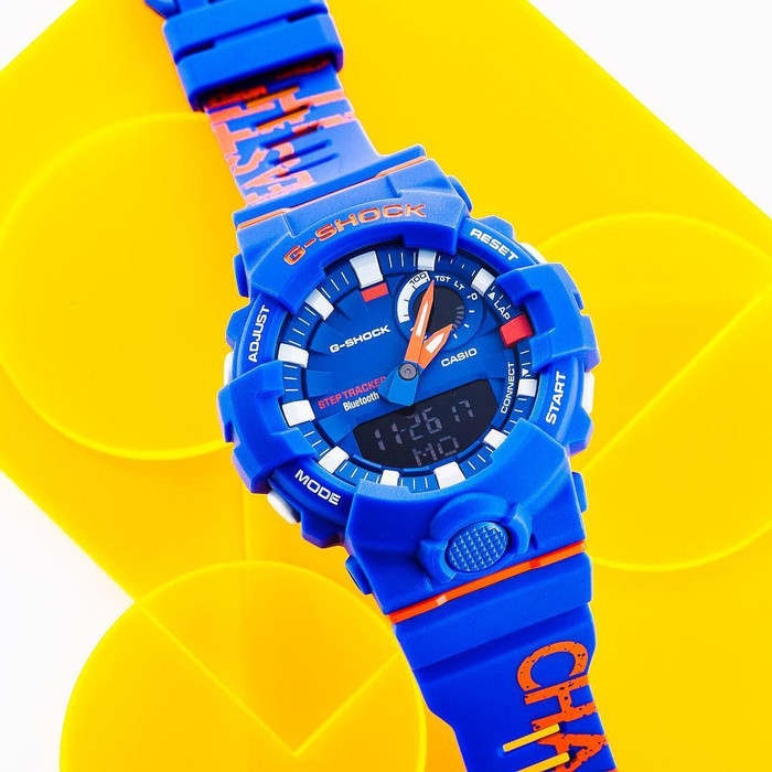 Jam Tangan Pria Casio G-Shock GBA-800 DG Blue Orange DAGGER Ori BM