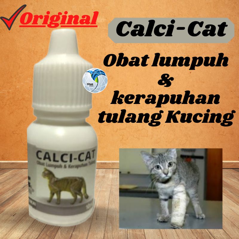 Calci-cat Obat Lumpuh Vitamin Tulang Dan Kerapuhan Tulang 10ml Perwatan Tulang