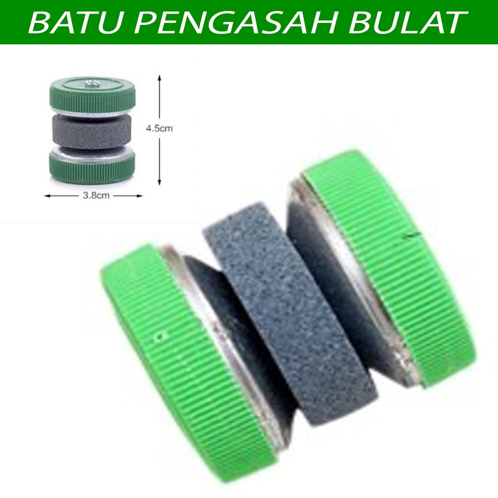 PENGASAH PISAU MODEL RODA PUTAR / ALAT PENGASAH PISAU / ASAH PISAU BENTUK RODA BATU ASAH / KNIFE / PENGASAH GUNTING