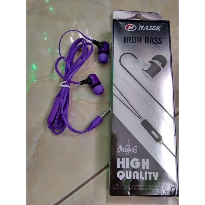 Headset NASER Iron Bass