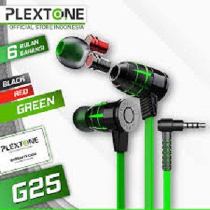 Plextone G25 In Ear Gaming Earphone Headset Noise Canceling Original