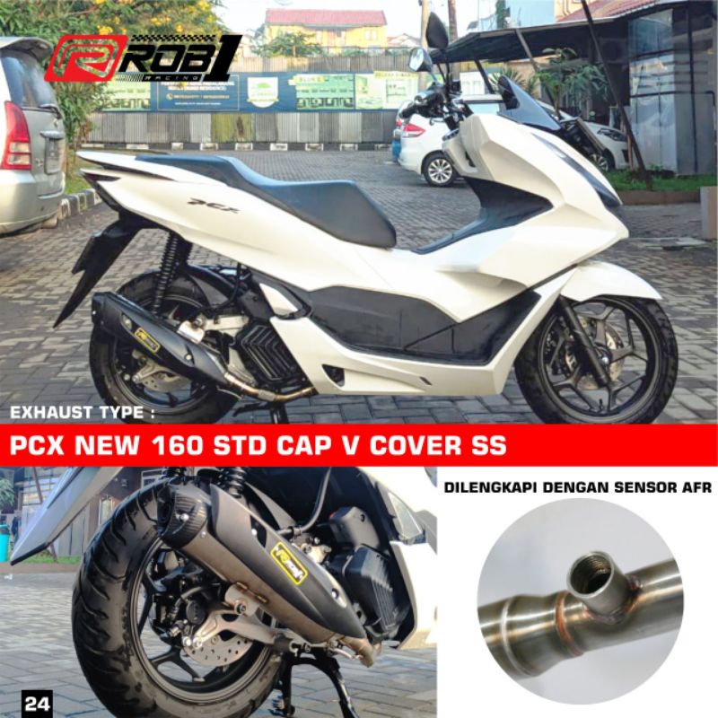 Knalpot ROB 1 Original cup V PCX 160
