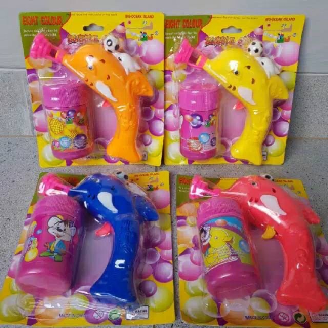 PISTOL AIR - WATER GUN - MAINAN PISTOL AIR BUBBLE