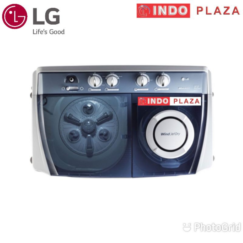 MESIN CUCI 2 TABUNG LG 12 Kg P1200RT